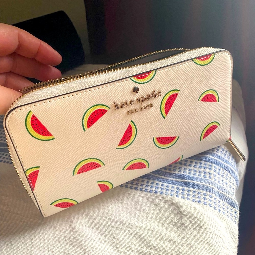 Kate Spade Watermelon Print Wallet